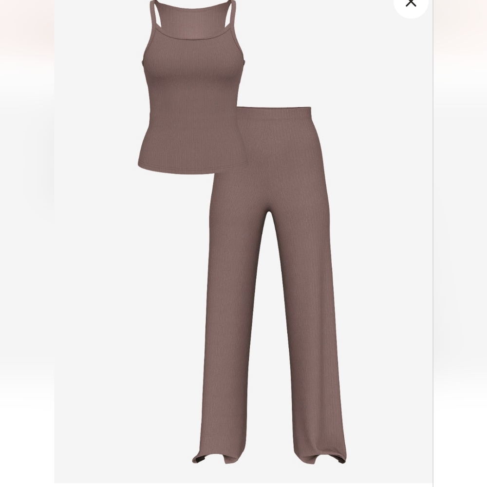 New Victoria's SecretSoSoft™ Modal Wide-Rib Tank & Pants Set - Picture 3 of 5